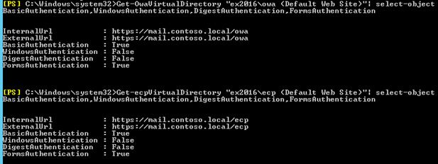 ecp virtual directory