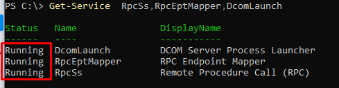 the rpc server is unavailable domain controller
