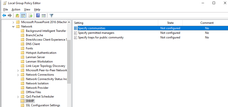 windows snmp service