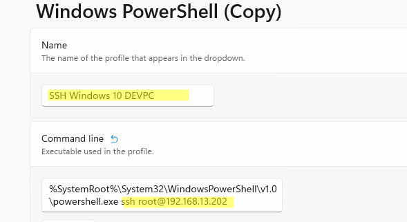ssh into a windows machine
