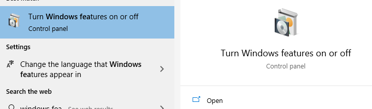 because one of the hyper-v components is not running