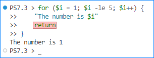 powershell function return