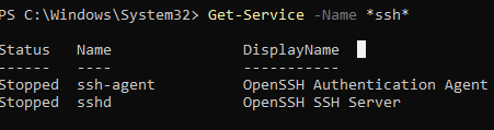 how to ssh from windows