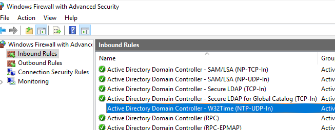 sync server time with domain controller