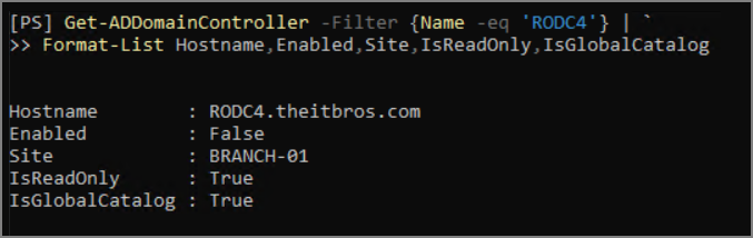 dc read only