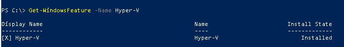 failed to start the virtual machine because one of the hyper-v components is not running
