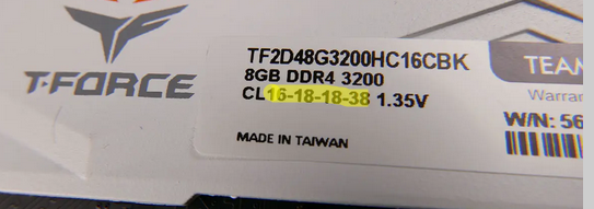 how to check ram timings